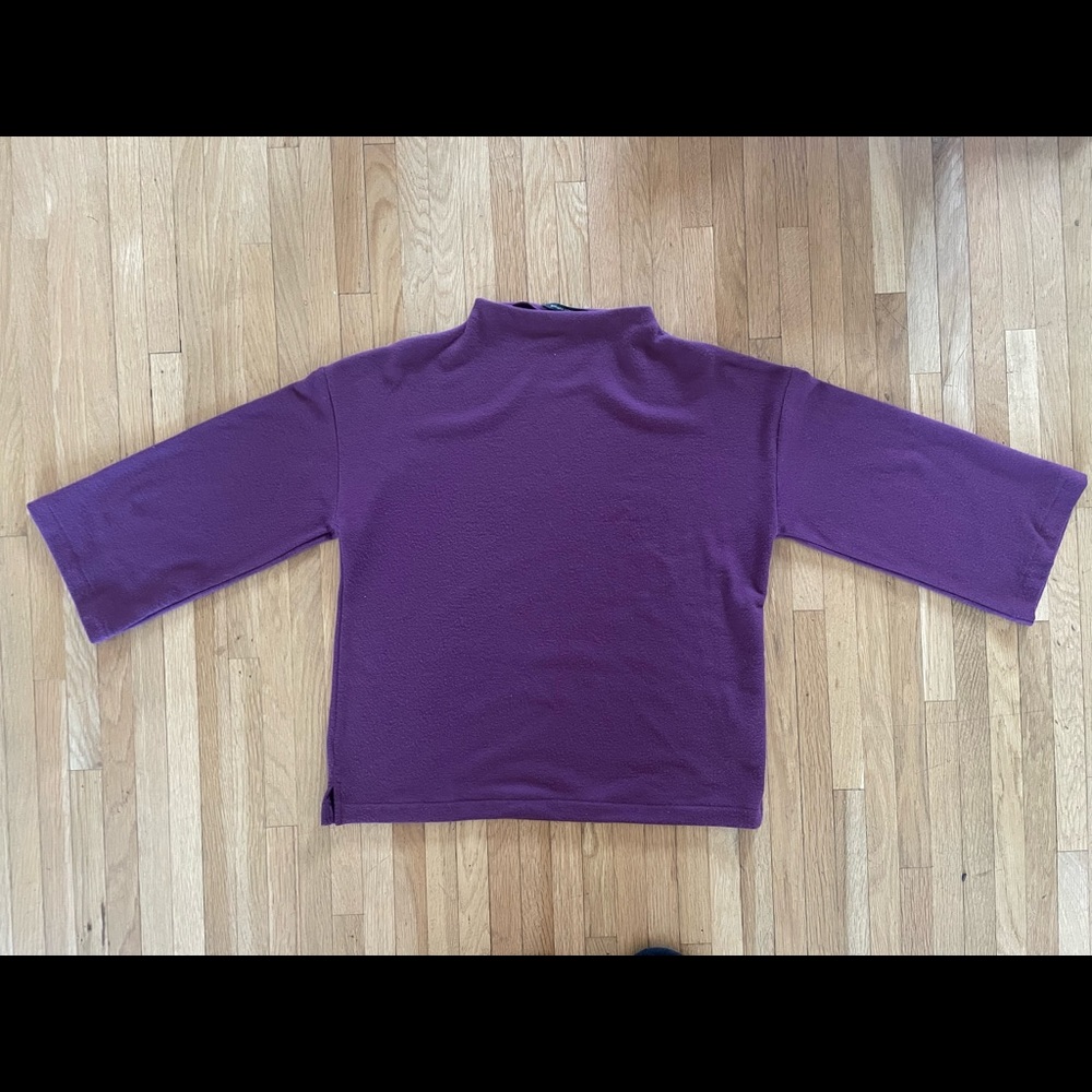 Banana Republic dark purple sweater